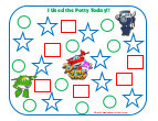 potty training charts